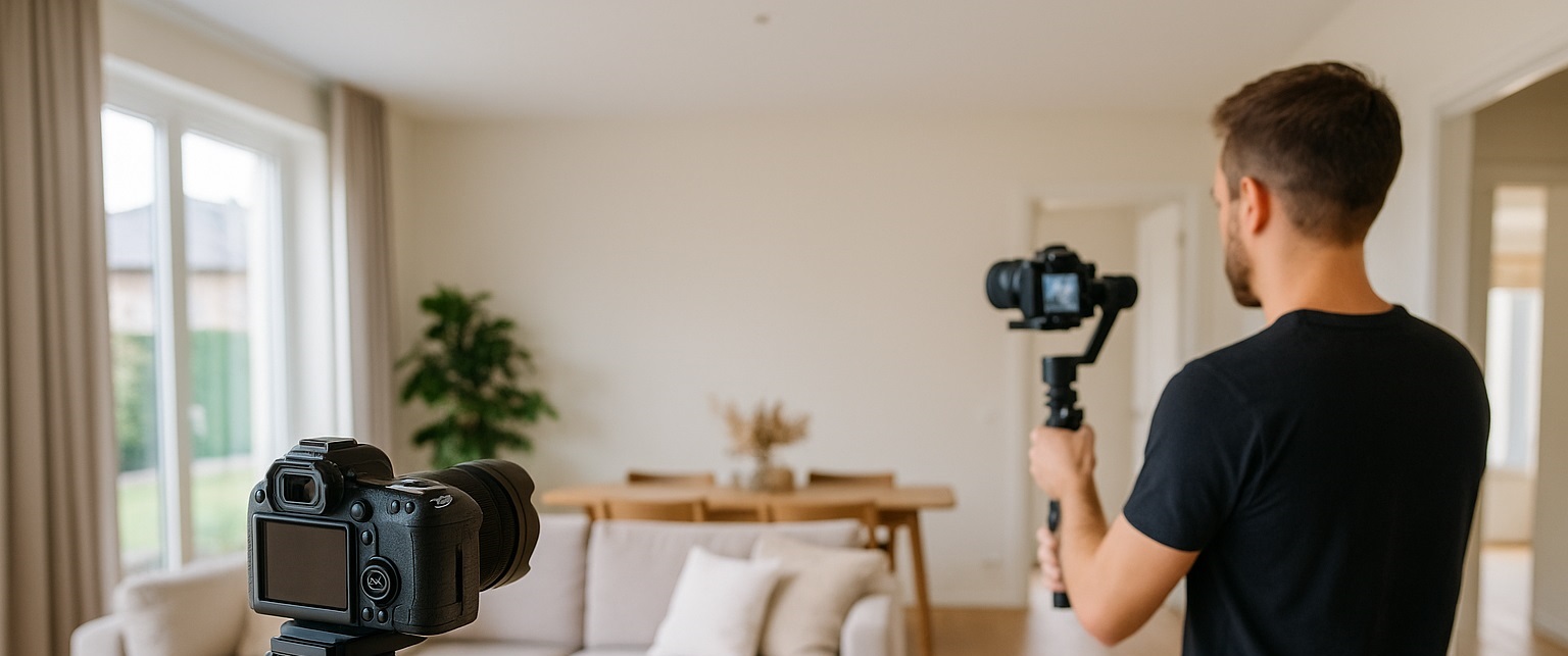 De rol van professionele fotografie en video bij de verkoop van een huis.