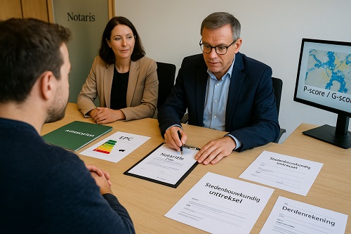 Rol van de notaris in vastgoed