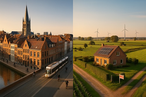 Steden vs. platteland: locatie-trends