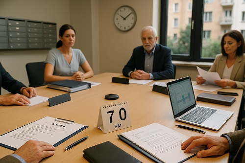 Voorbereiding en agenda AV