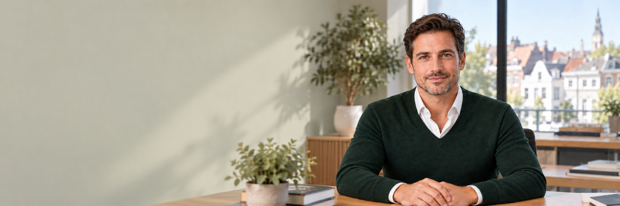 Thomas, de virtuele presentator voor vastgoedinfo en investeren
